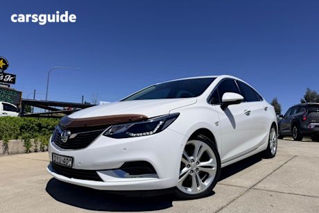 White 2017 Holden Astra Sedan Ltz