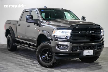 Grey 2024 RAM 2500 Crew Cab Utility Laramie Rambox Yellowstone