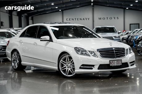 White 2012 Mercedes-Benz E350 Sedan Avantgarde Be