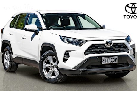 White 2019 Toyota RAV4 Wagon Gx (2Wd)