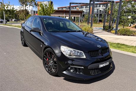 Black 2014 HSV Clubsport Sedan R8