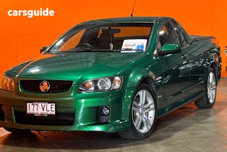 Green 2009 Holden Commodore Utility Ss