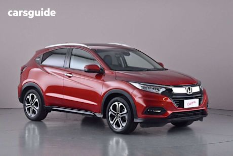 Red 2019 Honda HR-V Wagon Vti-Lx