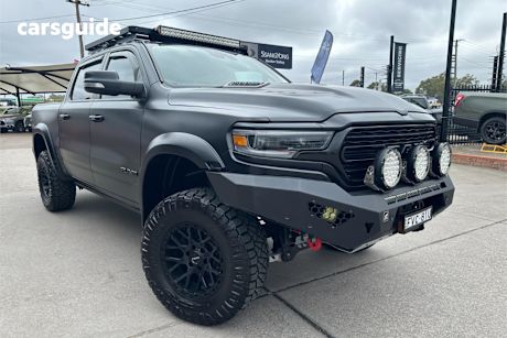 Black 2021 RAM 1500 Crew Cab Utility Limited