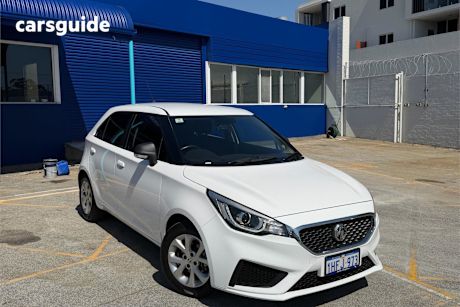 White 2020 MG MG3 Hatchback Core (With Navigation)