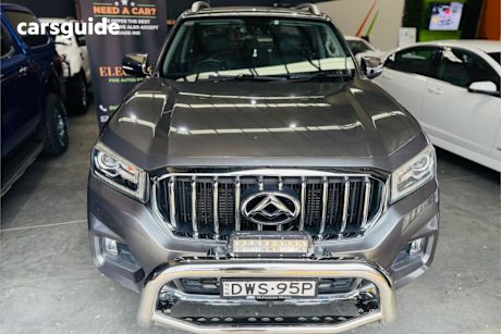 Grey 2018 LDV T60 Double Cab Utility Luxe (4X4)