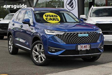 Blue 2024 GWM Haval H6 Wagon Ultra Hybrid