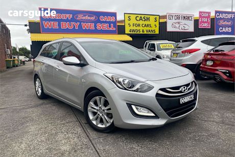 Silver 2015 Hyundai I30 Wagon Tourer 1.6 Gdi