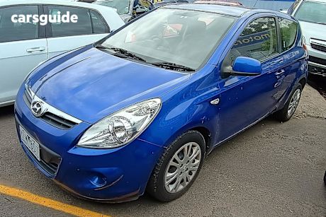 Blue 2011 Hyundai I20 Hatchback Active
