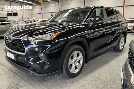 Black 2023 Toyota Kluger Wagon Gx 2Wd