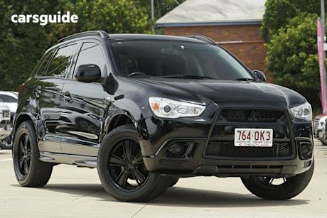 Black 2011 Mitsubishi ASX Wagon (2Wd)