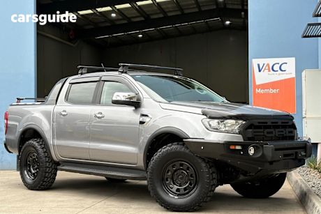 Grey 2019 Ford Ranger Double Cab Pick Up Xlt 3.2 (4X4)