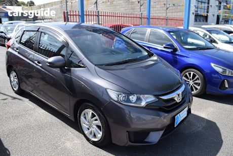 Black 2017 Honda Jazz Hatchback Vti Le