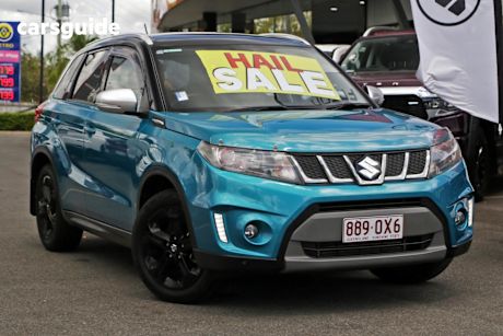 Blue 2016 Suzuki Vitara Wagon S Turbo (Fwd)