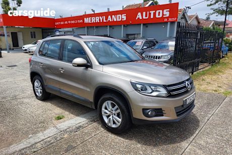Beige 2012 Volkswagen Tiguan Wagon 132 Tsi (4X4)