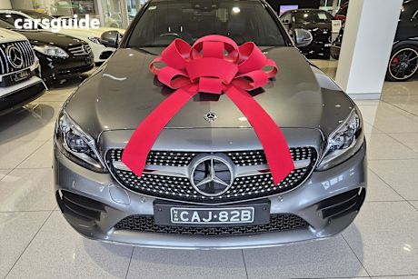 Grey 2018 Mercedes-Benz C200 Sedan Eq (Hybrid)