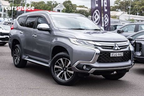 Grey 2016 Mitsubishi Pajero Sport Wagon Gls (4X4) 7 Seat