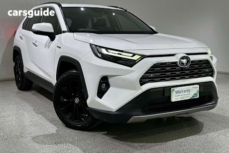 White 2023 Toyota RAV4 SUV