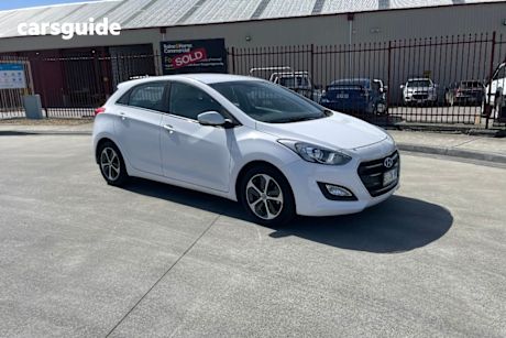 White 2015 Hyundai I30 Hatchback Active X
