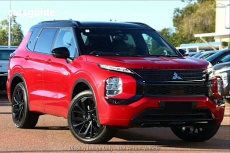 Red 2025 Mitsubishi Outlander Wagon Phev Gsr (Awd)