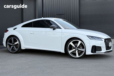White 2019 Audi TT Coupe 45 Tfsi Quattro S Tronic