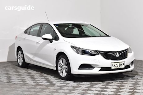 White 2017 Holden Astra Sedan Ls Plus