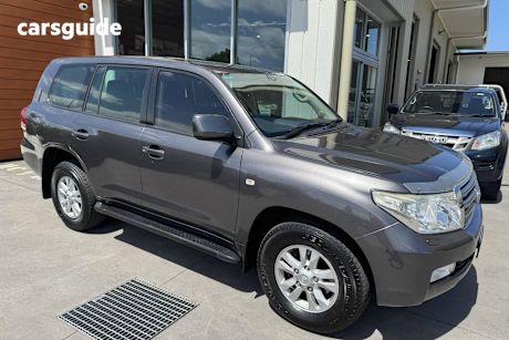 Grey 2008 Toyota Landcruiser Wagon Sahara (4X4)