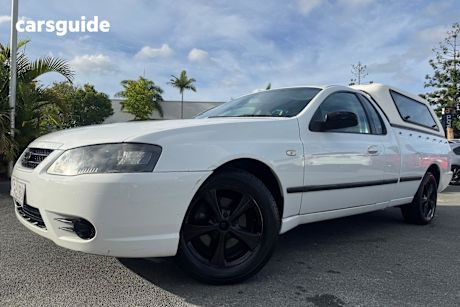 White 2008 Ford Falcon Ute Ute Tray XL R
