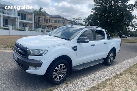 White 2015 Ford Ranger Dual Cab Pick-up Wildtrak 3.2 (4X4)