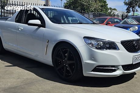 White 2017 Holden UTE Utility