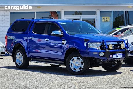 Blue 2015 Ford Ranger Dual Cab Utility Xlt 3.2 (4X4)