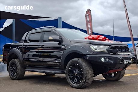 Black 2019 Ford Ranger Double Cab Pick Up Wildtrak 3.2 (4X4)