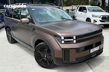 Brown 2025 Hyundai Santa FE Wagon Calligraphy (7 Seat) (Brn Int)