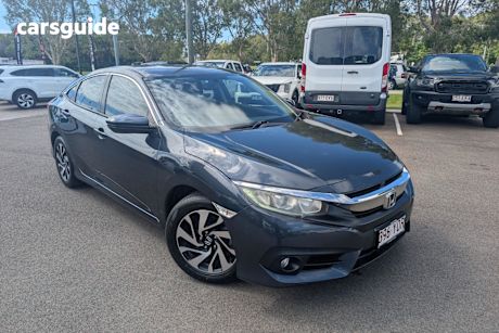 Blue 2017 Honda Civic Sedan Vti-S