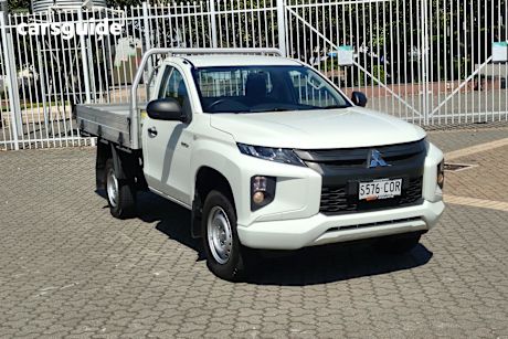 White 2022 Mitsubishi Triton Cab Chassis Glx (4X2)
