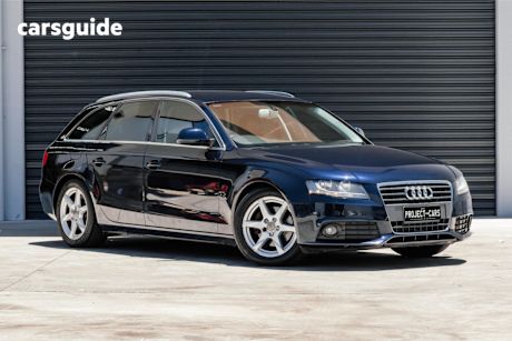 Blue 2009 Audi A4 Wagon 1.8 Tfsi Avant