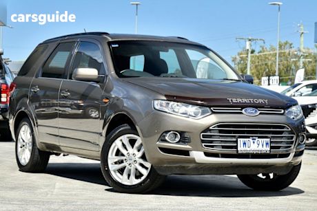 Brown 2011 Ford Territory Wagon Ts (Rwd)