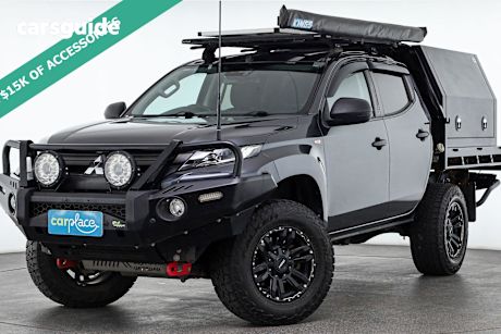 Grey 2021 Mitsubishi Triton Double Cab Pick Up Glx-R (4X4)