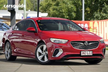 Red 2018 Holden Commodore Liftback Rs-V
