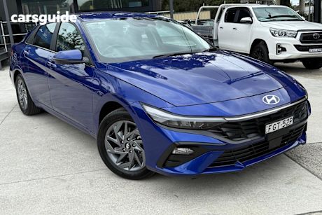 Blue 2024 Hyundai I30 Sedan (Bev)