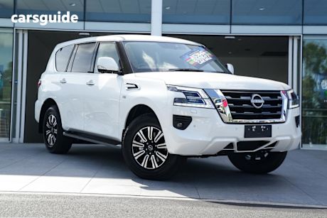 White 2025 Nissan Patrol Wagon Ti (4X4)
