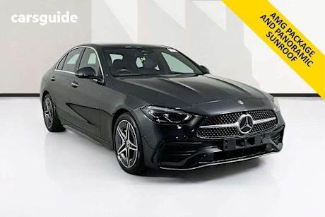 Grey 2023 Mercedes-Benz C200 Sedan Mhev