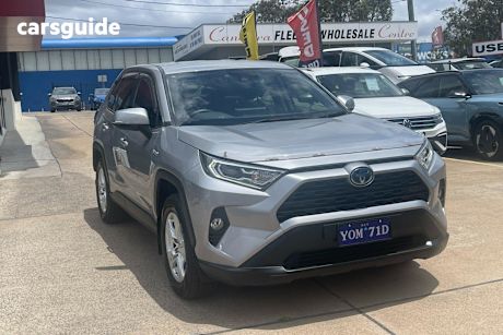 Silver 2019 Toyota RAV4 Wagon Gx 2Wd Hybrid