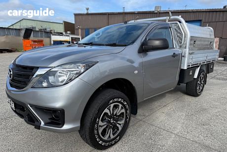 Silver 2018 Mazda BT-50 Cab Chassis Xt (4X2)