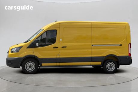 Yellow 2018 Ford Transit Custom Commercial