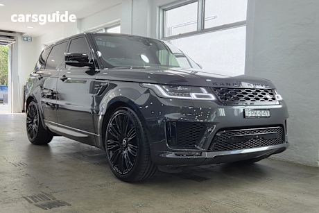 Grey 2018 Land Rover Range Rover Sport SUV V8SC HSE DYNAMIC 4X4