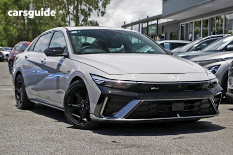 Grey 2024 Hyundai I30 Sedan N Line Premium