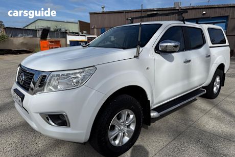 White 2017 Nissan Navara Dual Cab Utility St (4X2)