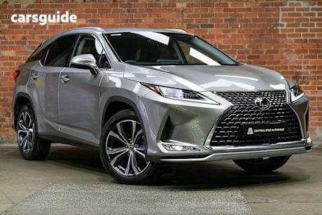 Silver 2021 Lexus RX350 Wagon Luxury
