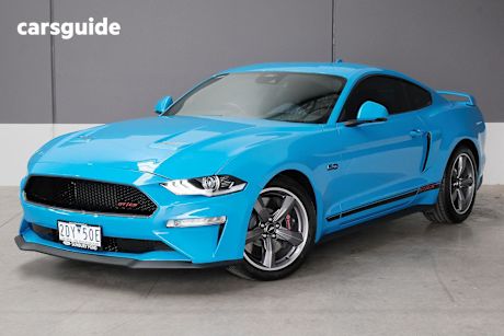 Blue 2022 Ford Mustang Fastback Gt 5.0 V8